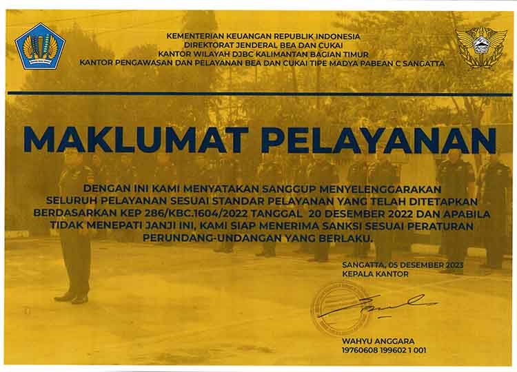 Maklumat Pelayanan 2023